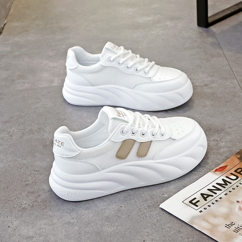 Damen Sneaker Leicht Bequem Laufsohle