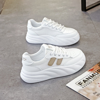 Damen Sneaker Leicht Bequem Laufsohle