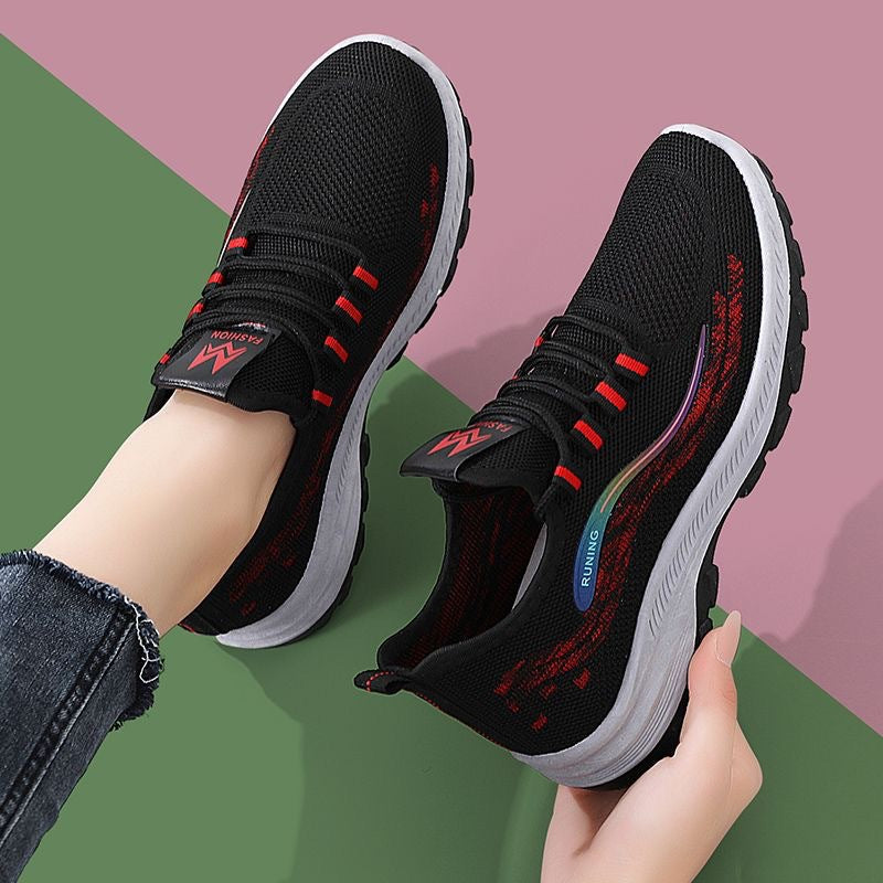 Damen Laufschuhe Atmungsaktiv Rutschfest Sport