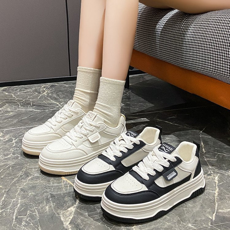 Damen Sneaker Chunky Rutschfest Gepolstert