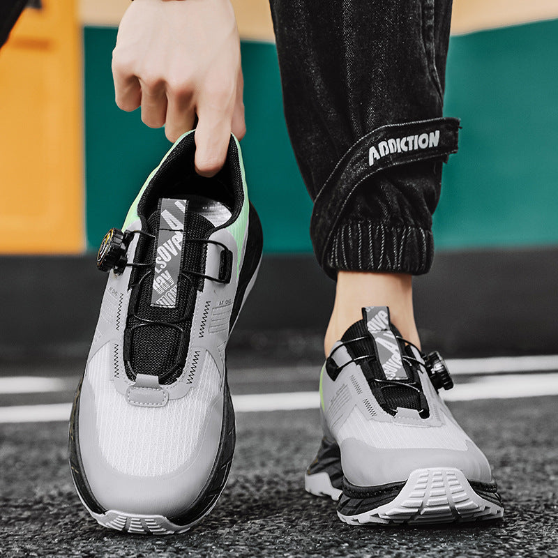 Damen Laufschuhe Leicht Atmungsaktives Mesh Schnellschnürsystem