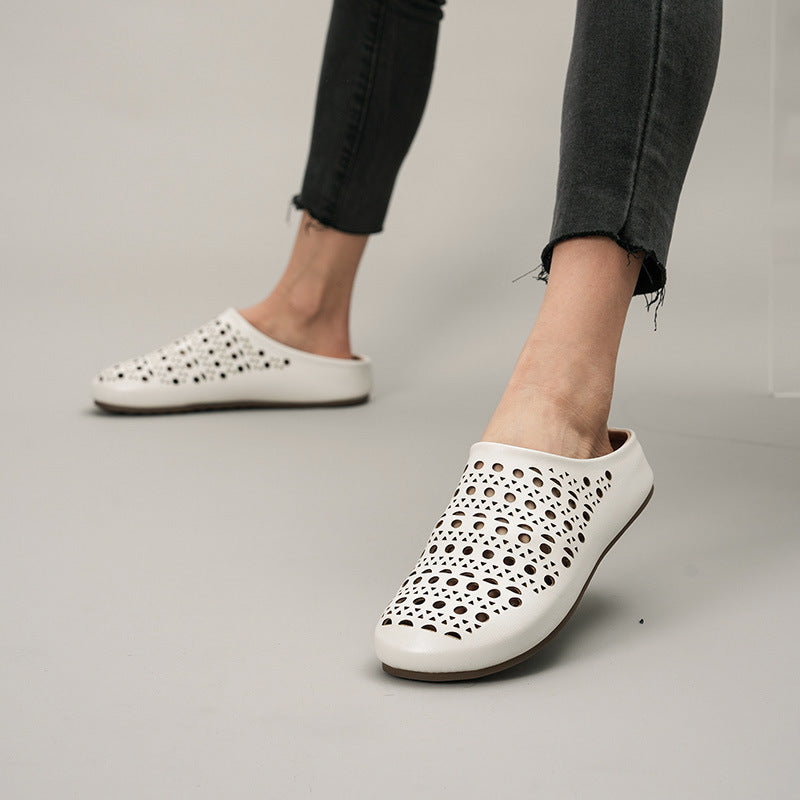 Damen Clogs Atmungsaktives Mesh Bequem Flexibel
