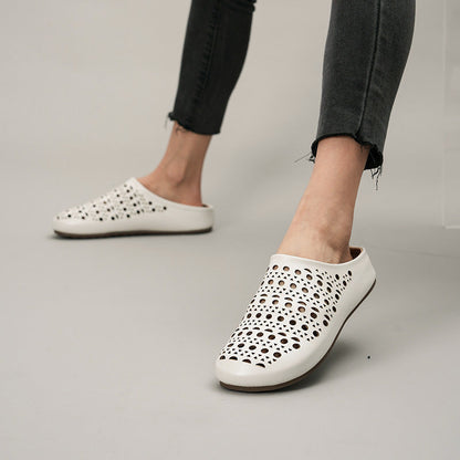 Damen Clogs Atmungsaktives Mesh Bequem Flexibel
