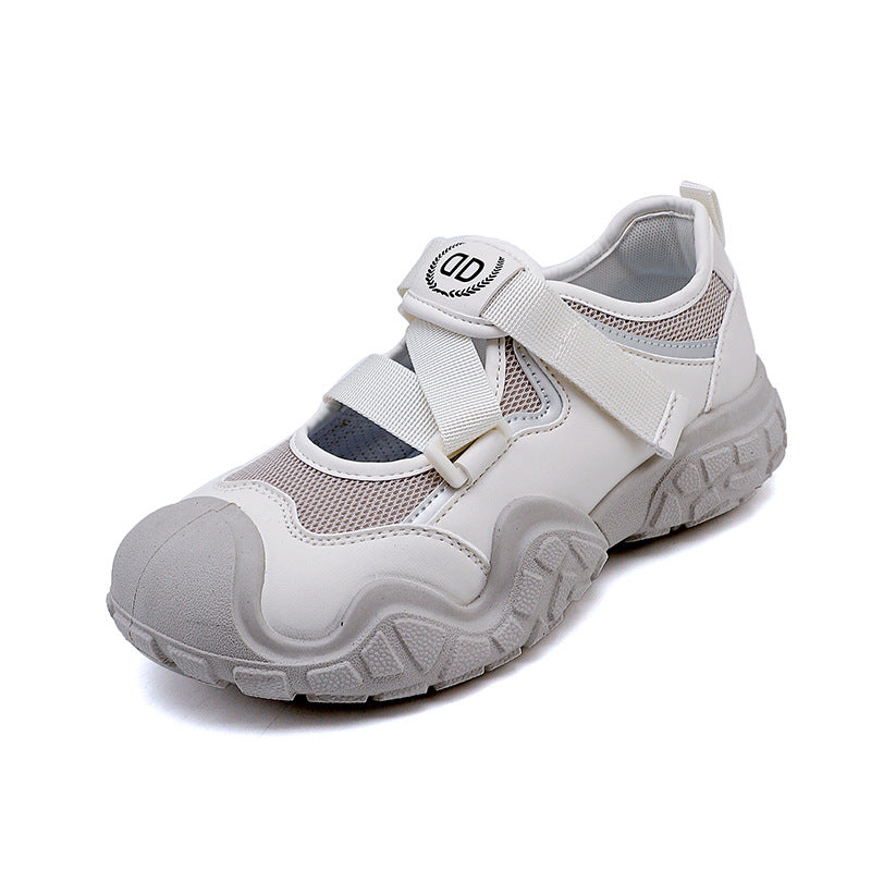 Damen Outdoor Sneaker Atmungsaktives Mesh mit Klettverschluss