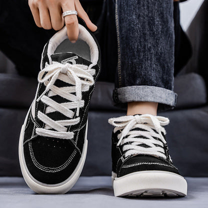 Damen Sneaker Veloursleder Modisch