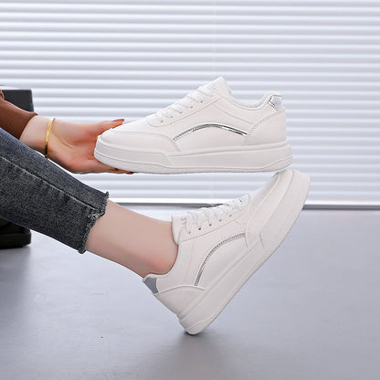 Damen Laufschuhe Sportlich Metallic Bequem