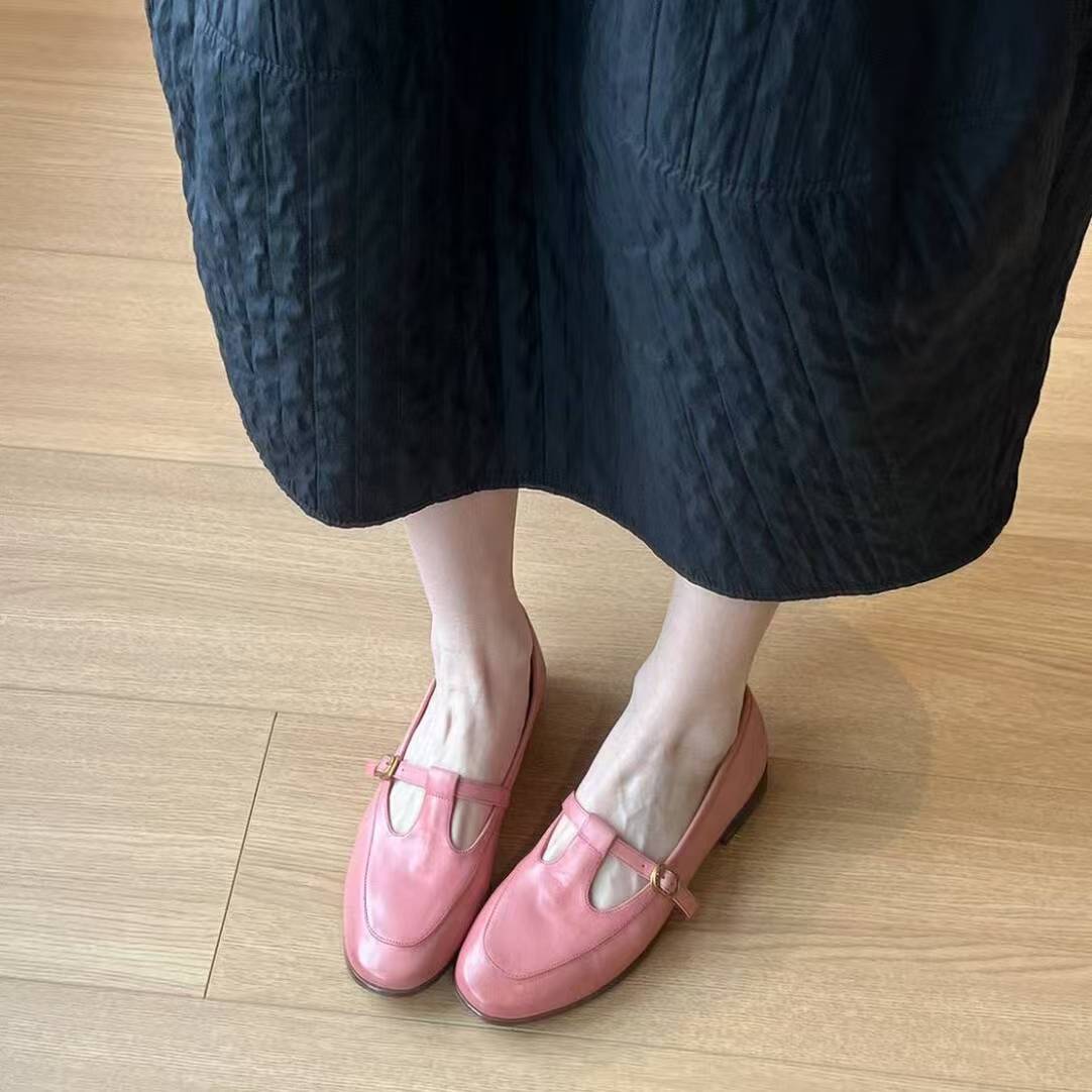 Damen Schuhe Mary Jane Rüschendekor Schnürsenkel