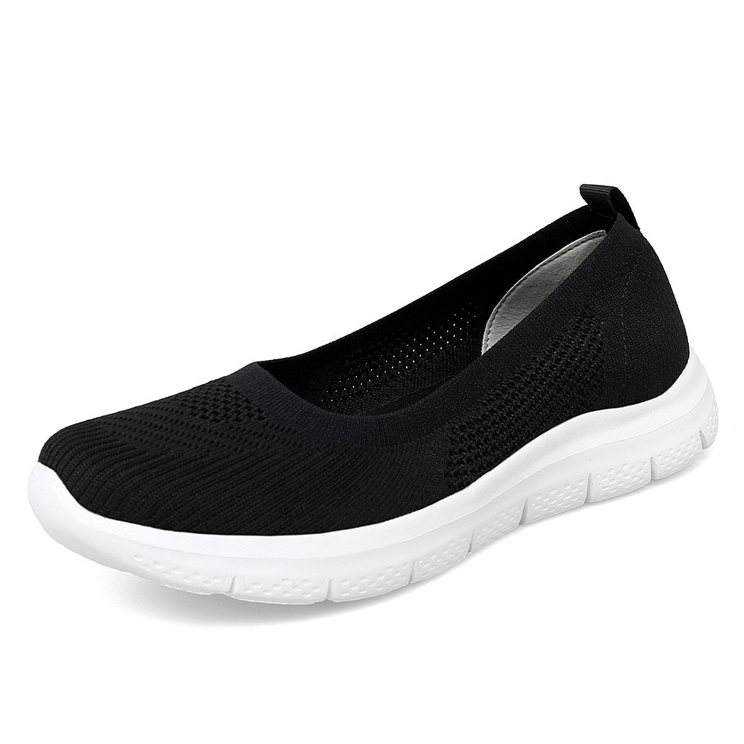 Damen Strickslipper Warm Bequem für Alltag