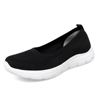 Damen Strickslipper Warm Bequem für Alltag