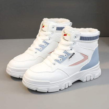 Damen High- Sneaker Warmes Innenfutter Strapazierfähig