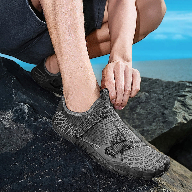 Damen Fitnessschuhe Atmungsaktiv Elastisch Blau