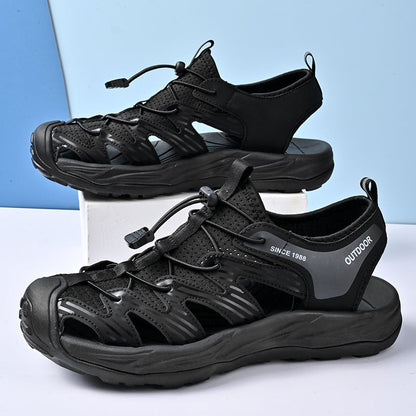 Damen Sportsandalen Rutschfest Schnellschnürsystem Outdoor