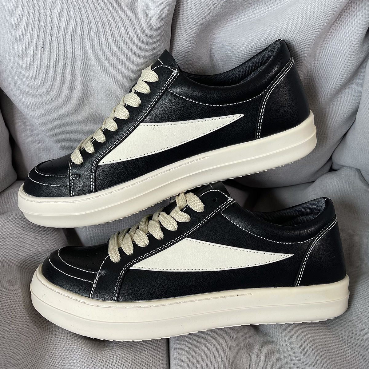 Damen Sneaker Leder Klassisch