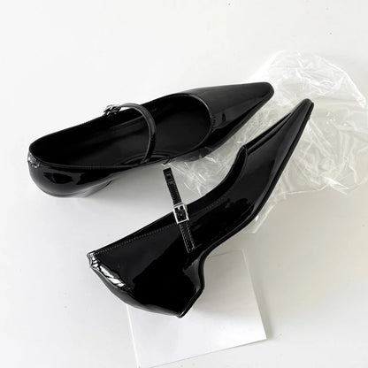 Damen Slingback Pumps Spitze Eleganz Mit Riemen