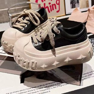 Damen Plateau Sneaker Hoch Robust - Norvielle