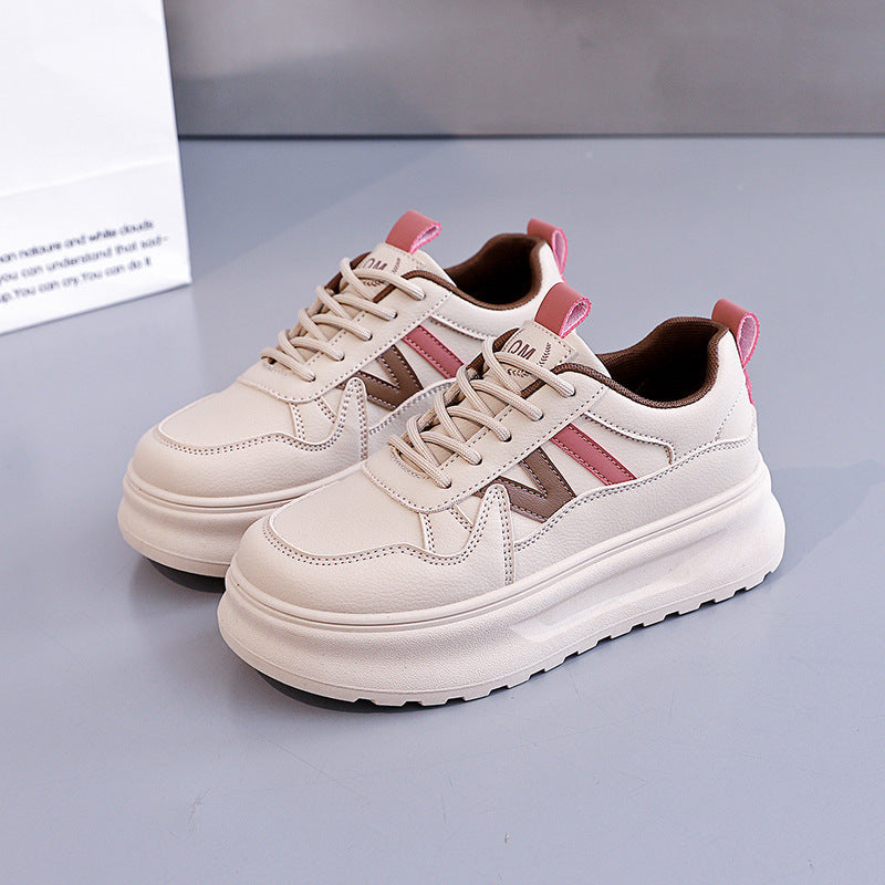 Damen Chunky Sneaker Bequem Rutschfest