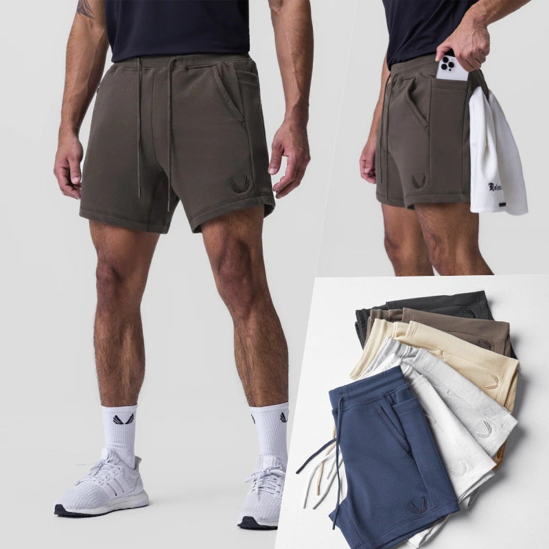 Herren Sport Shorts Baumwolle Leicht Bequem