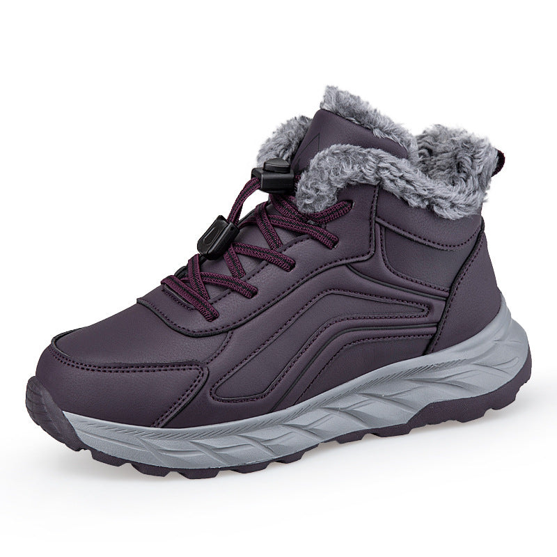 Damen Wanderschuhe Warm Rutschfest Winter
