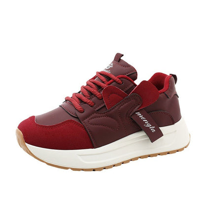 Damen Sneaker Weich Bequem Dämpfung