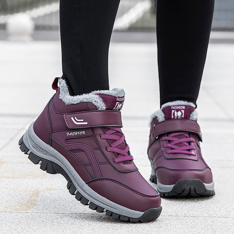 Damen Winter Sneaker Rutschfeste Laufschuhe