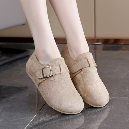 Damen Slipper Komfortabel Klettverschluss Warm