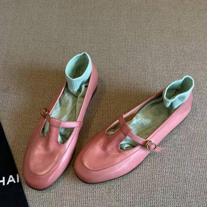 Damen Schuhe Mary Jane Rüschendekor Schnürsenkel Schwarz - Norvielle