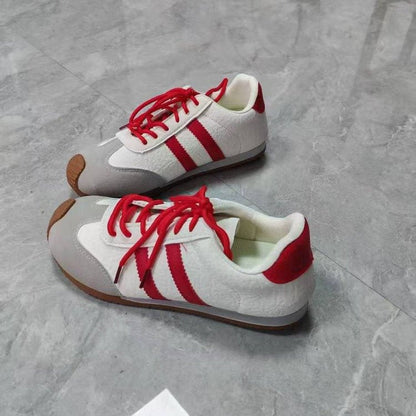 Damen Sneaker Wildleder Rutschfest