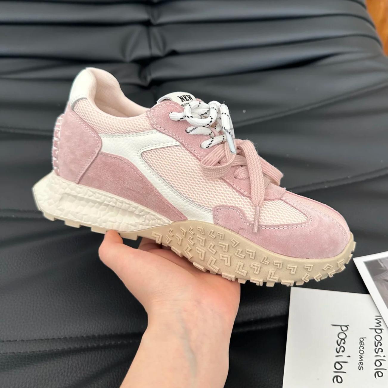 Damen Sneaker Sportschuhe Weiches Innenfutter