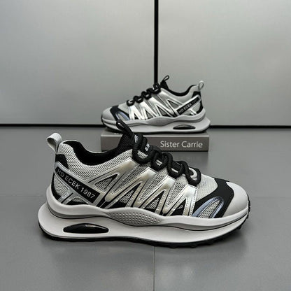Damen Sneaker Sportlich Atmungsaktives Mesh Weichdämpfung