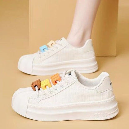 Damen Sneaker Weich Gummizug Bequem