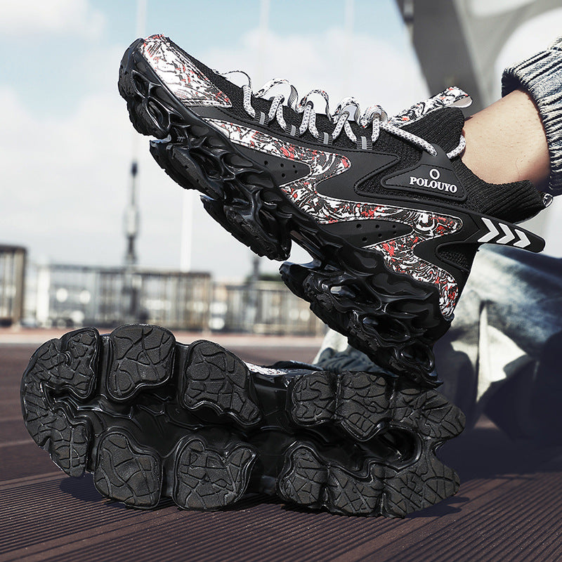 Damen Laufschuhe Leicht Schnell Dämpfung