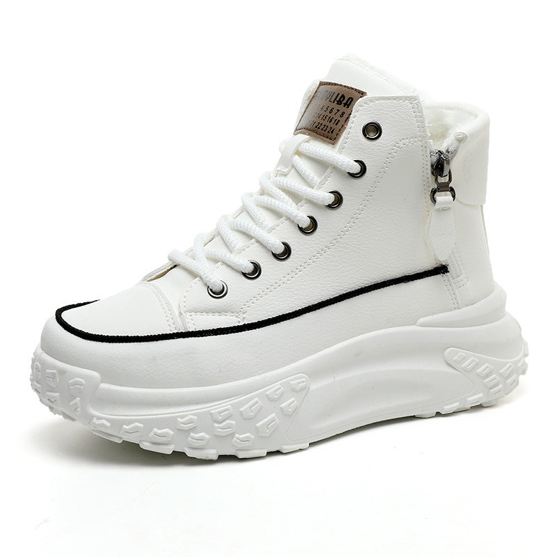 Damen Hoch Sneaker Bequem