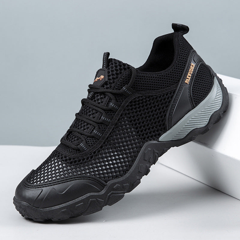Damen Trekking Schuhe Atmungsaktiv Rutschfest