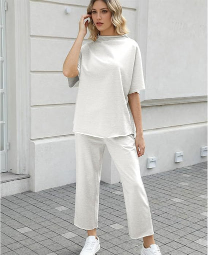 Damen Lounge Set aus Baumwolle Gemütlich
