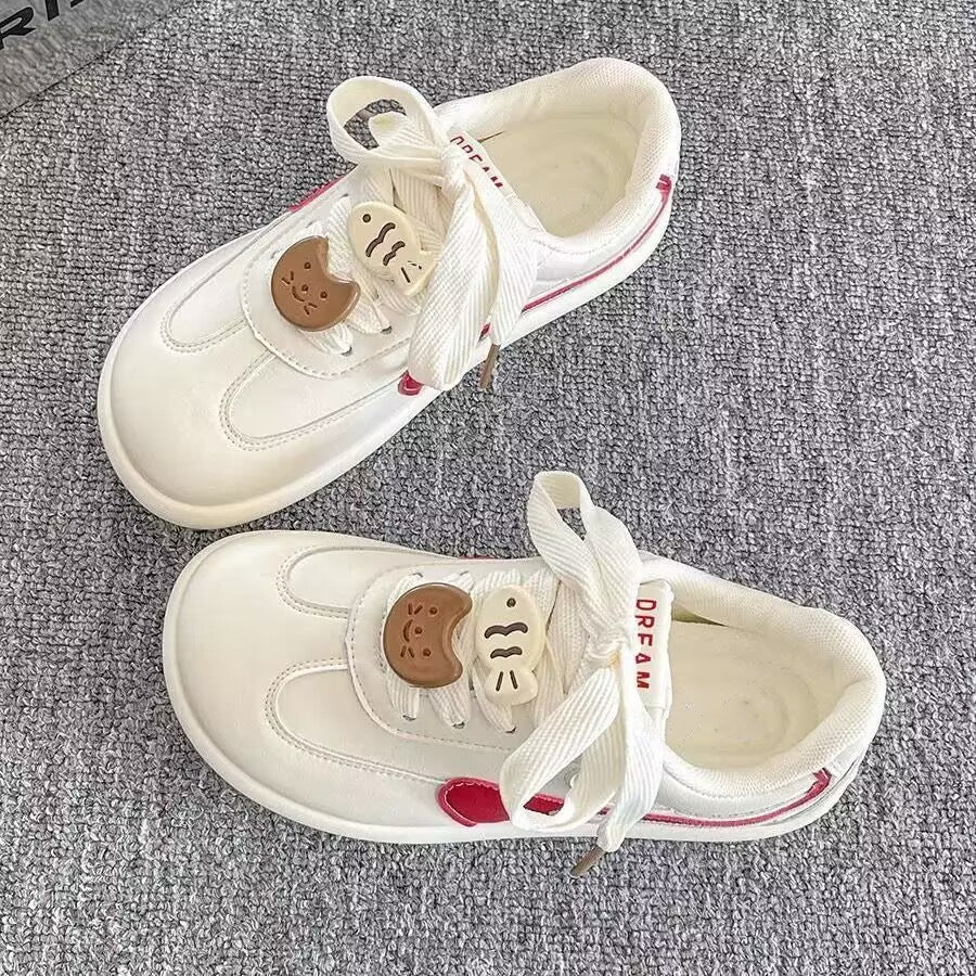 Damen Sneaker Sportlich Schnellverschluss