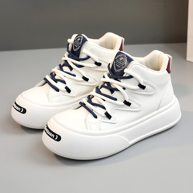 Damen High- Sneaker Komfortabel Weich