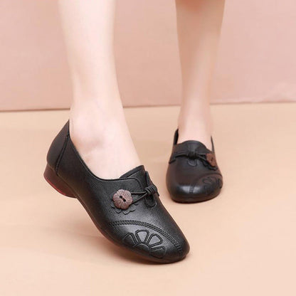 Damen Ballerinas Komfortabel Knotendesign