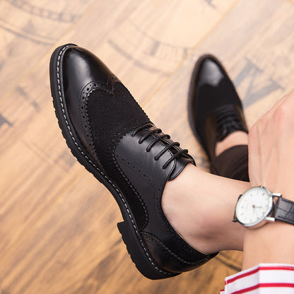 Damen Schnürschuhe Elegantes Broguemuster Klassisch