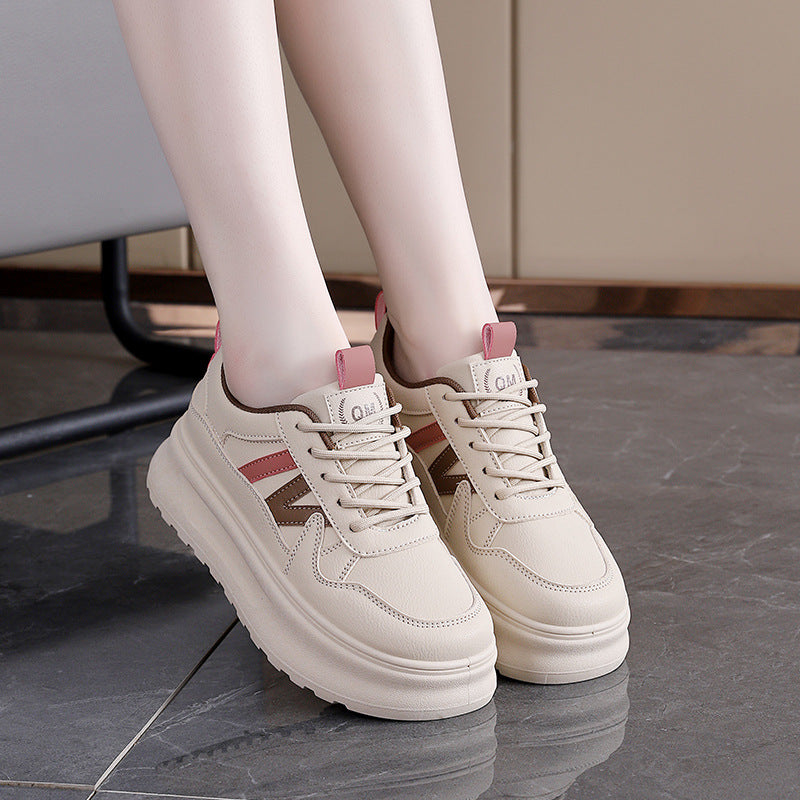 Damen Chunky Sneaker Bequem Rutschfest