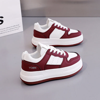 Damen Sneaker Atmungsaktives Mesh Dicke Dämpfung