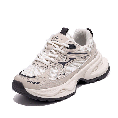 Damen Sneaker Sportlich Atmungsaktives Mesh Stabile Sohle