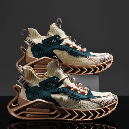 Damen Sneaker Sportlich Atmungsaktives Mesh Dämpfung