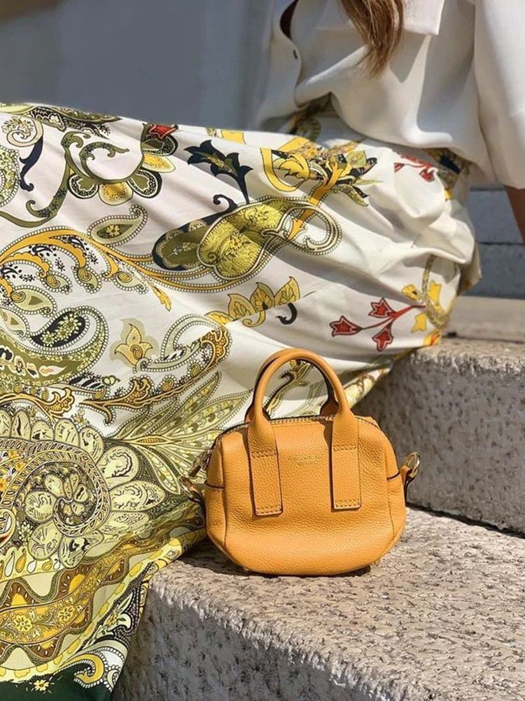 Damen Palazzo Hose Großes Muster