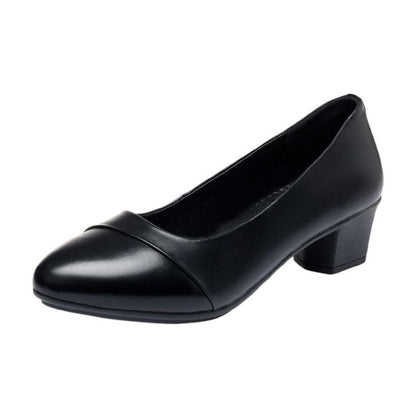 Damen Pumps Blockabsatz Komfortabel