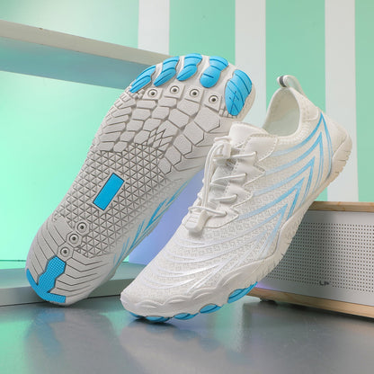 Damen Laufschuhe Atmungsaktives Mesh Bunt Rutschfest