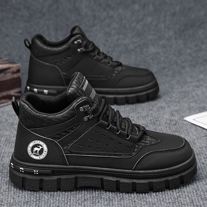 Damen High- Sneaker Sportlich Rutschfeste Sohle