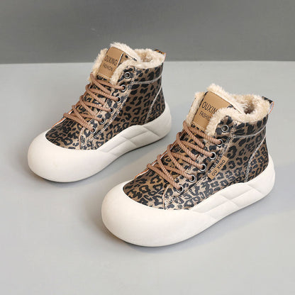 Damen High- Sneaker Weiches Innenfutter Modisch