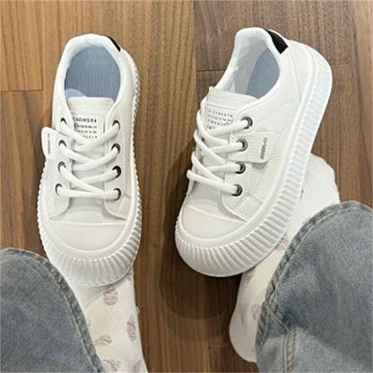 Damen Plateau Sneaker Komfortabel Modisch