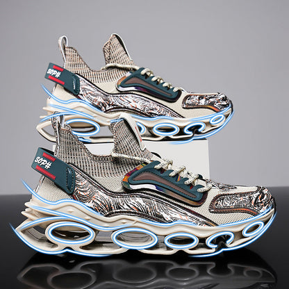 Damen Laufschuhe Sneaker Weich Leicht Dämpfung