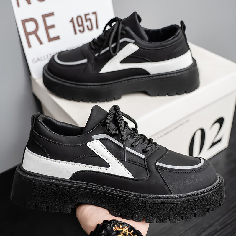 Damen Sneaker Sportlich Kontrastdesign weiß